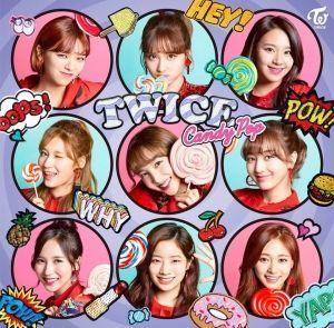 Portada de Sencillo/EP "Candy Pop", de TWICE