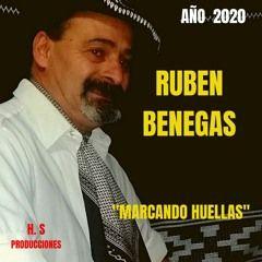 Portada de Álbum "Marcando Huellas", de Ruben Alberto Benegas