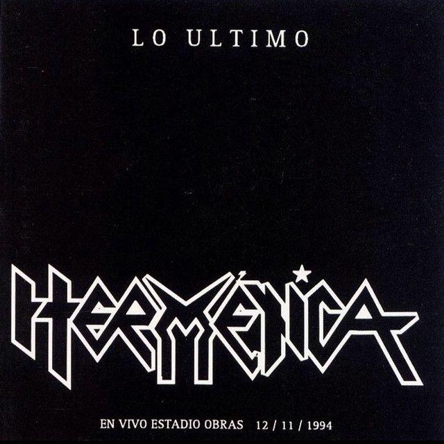 Portada de Álbum "Lo Último (En Vivo)", de Hermetica