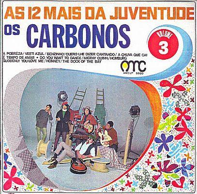 Capa do Álbum "As 12 Mais da Juventude - Volume 03", de Os Carbonos
