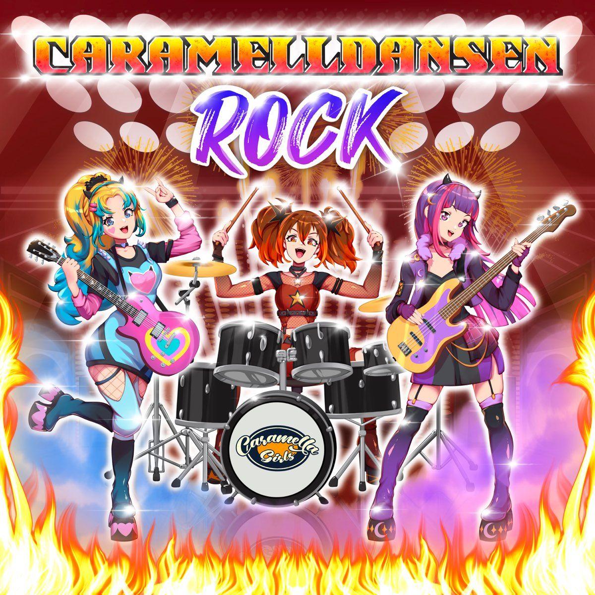 Cover for Single/EP "Caramelldansen Rock" by Caramella Girls