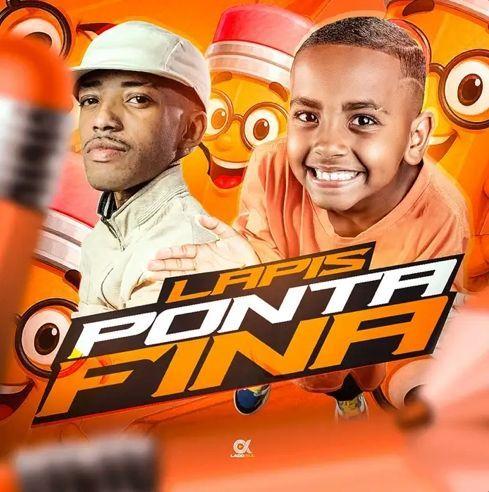 Portada de Sencillo/EP "Lápis Ponta Fina (part. Lukão Mec)", de MC Bringel
