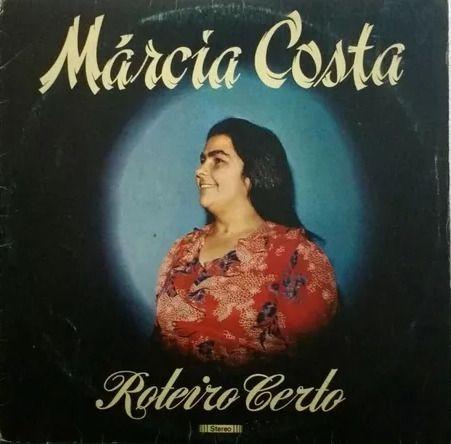 Capa do Álbum "Roteiro Certo", de Marcia Costa