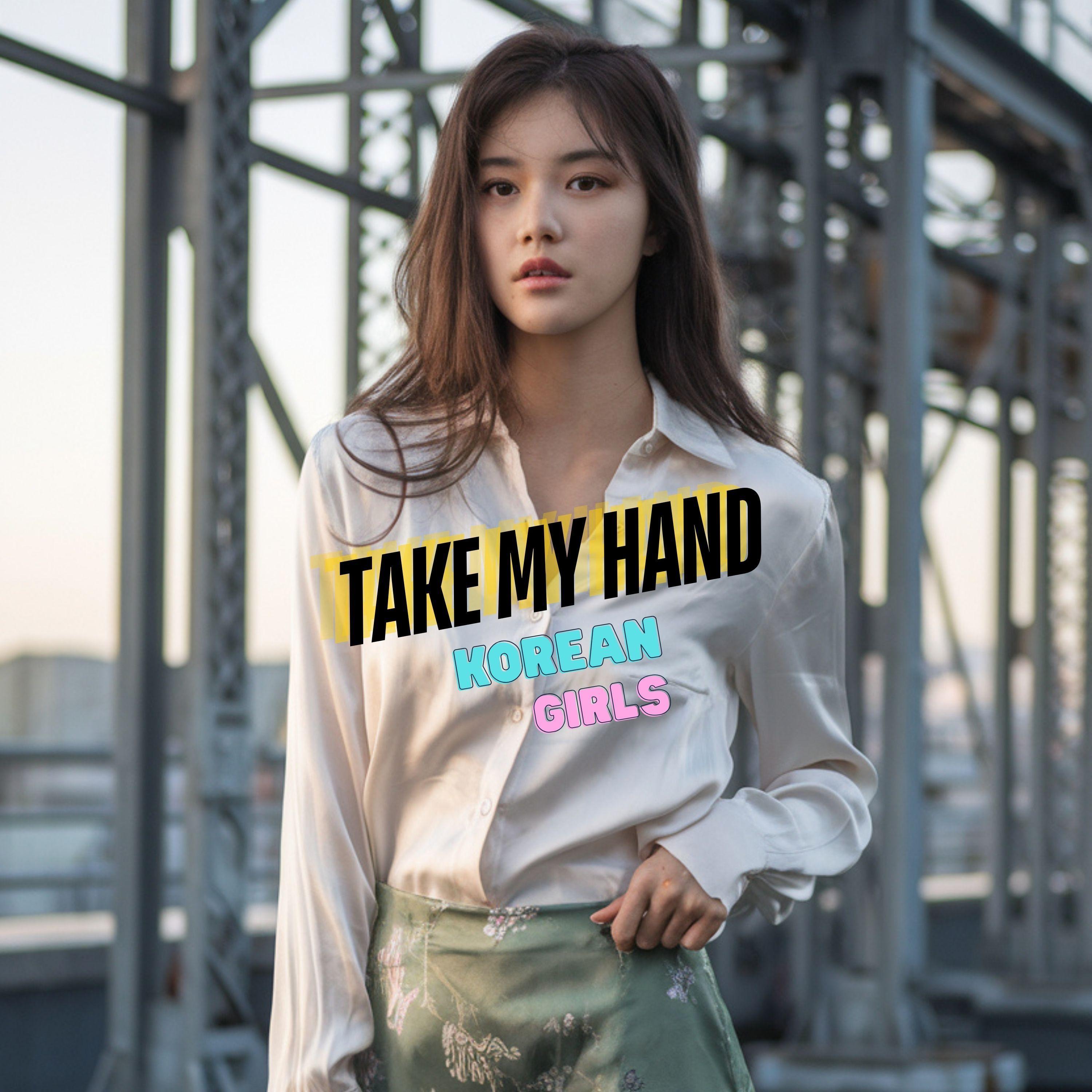 Portada de Sencillo/EP "Take my hand", de Korean Girls
