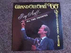 Portada de Álbum "All Time Favorites: Grand Ole Opry 60th Anniversary Album", de Roy Acuff