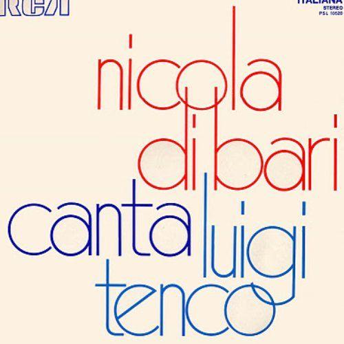 Portada de Álbum "Canta Luigi Tenco", de Nicola di Bari