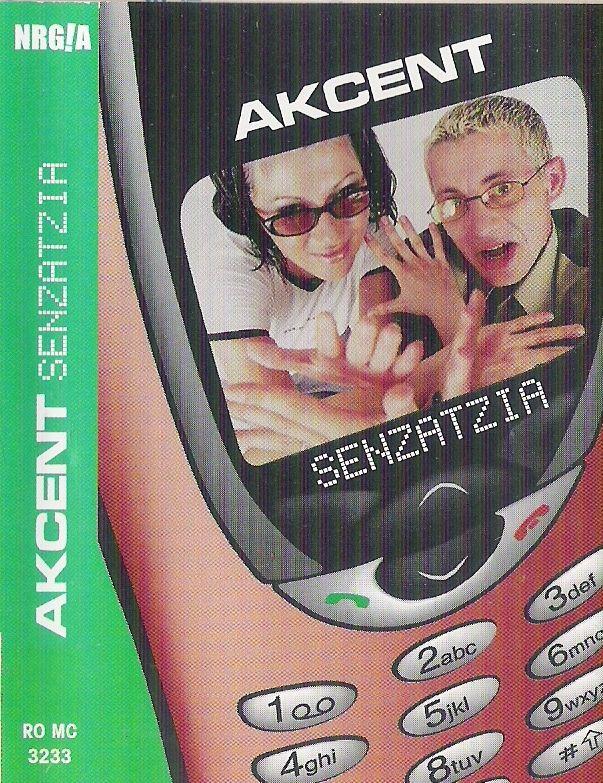 Portada de Álbum "Senzatzia", de Akcent