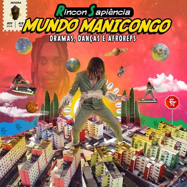 Portada de Álbum "Mundo Manicongo: Dramas, Danças e Afroreps", de Rincon Sapiência