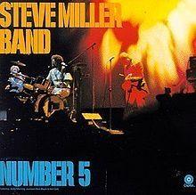 Portada de Álbum "Number 5", de Steve Miller Band
