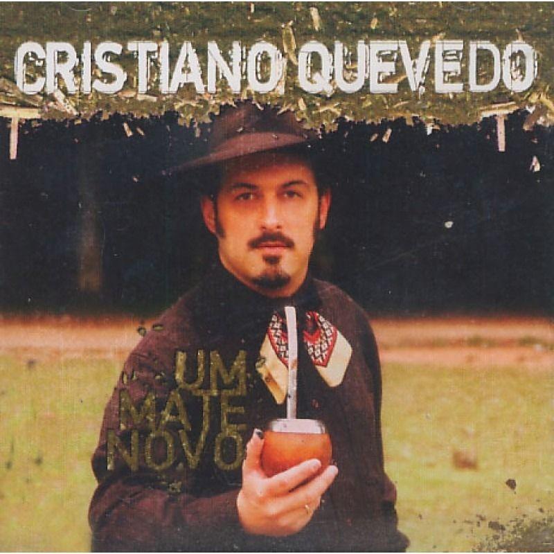 Portada de Álbum "Um Mate Novo", de Cristiano Quevedo