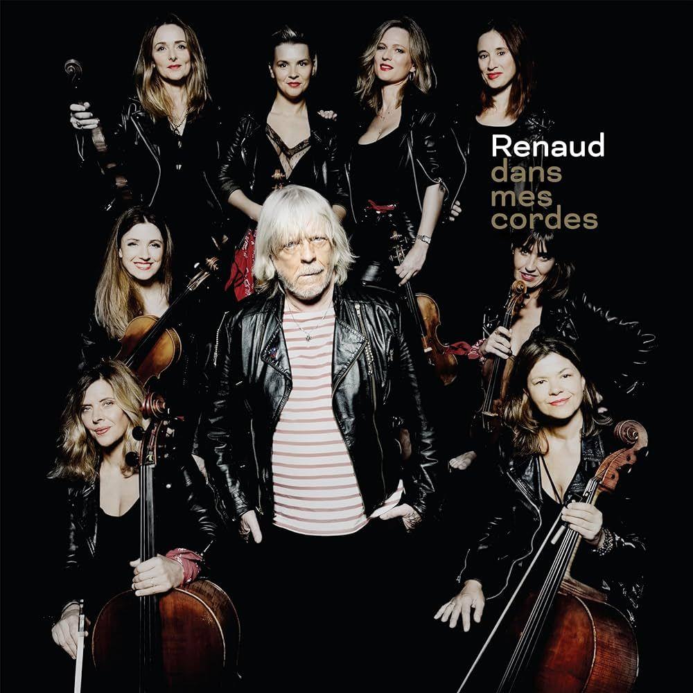 Portada de Álbum "Dans Mes Cordes", de Renaud