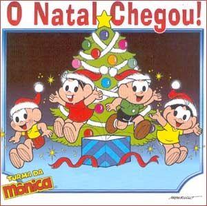 Portada de Álbum "Turma da Mônica: o Natal Chegou", de Turma da Mônica