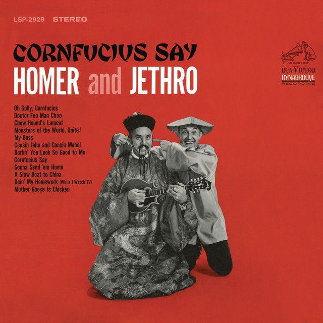 Portada de Álbum "Cornfucius Say", de Homer & Jethro