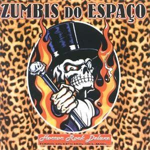 Portada de Álbum "Horror Rock Deluxe", de Zumbis do Espaço