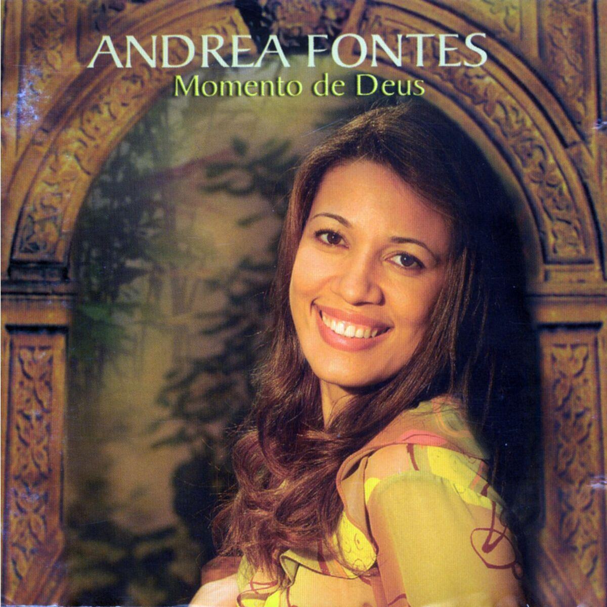 Capa do Álbum "Momento de Deus", de Andréa Fontes