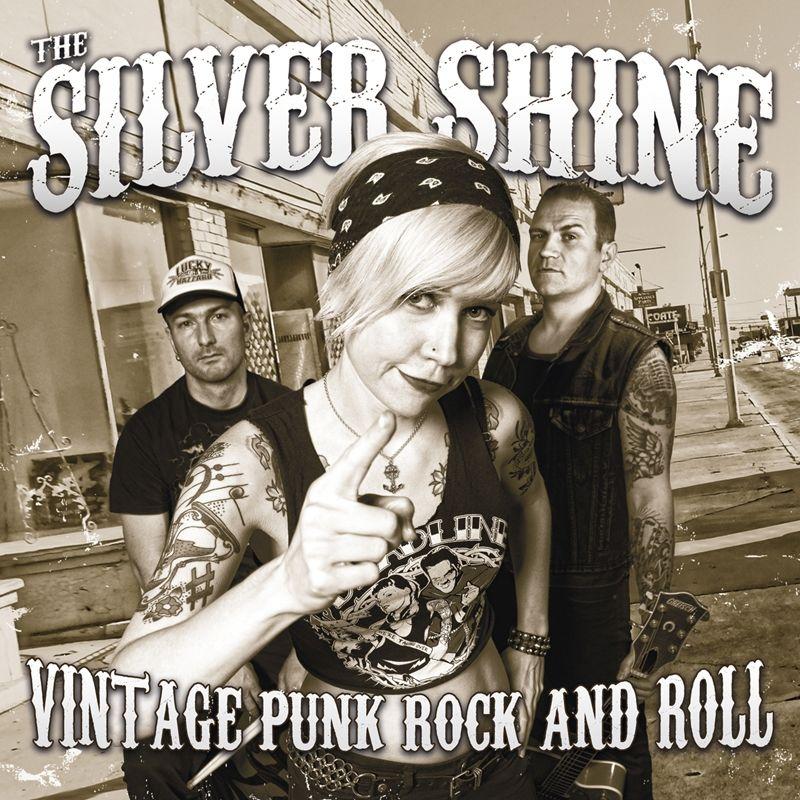 Capa do Álbum "Vintage Punk Rock And Roll", de The Silver Shine