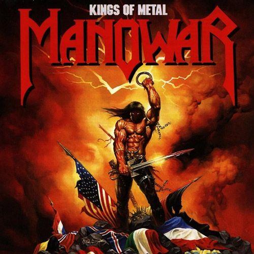 Portada de Álbum "Kings of Metal", de Manowar