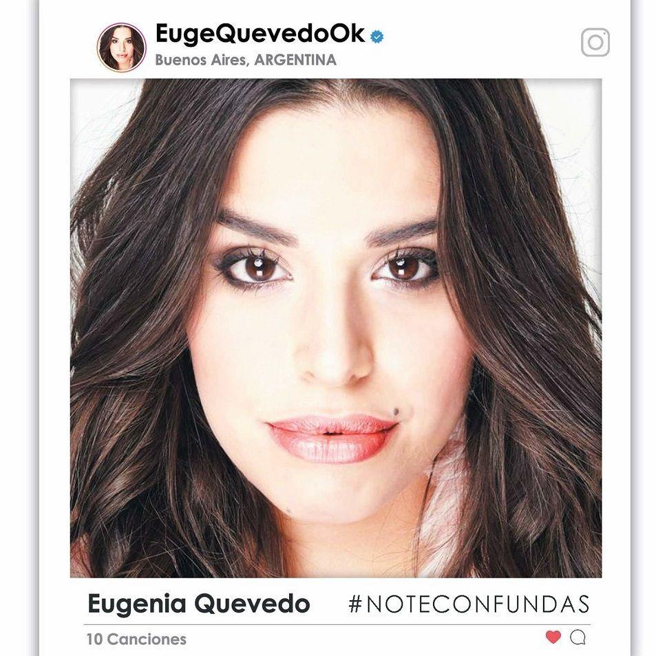 Portada de Álbum "No Te Confundas", de Eugenia Quevedo