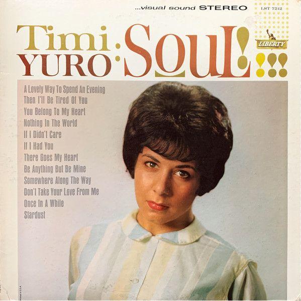 Portada de Álbum "Soul!", de Timi Yuro