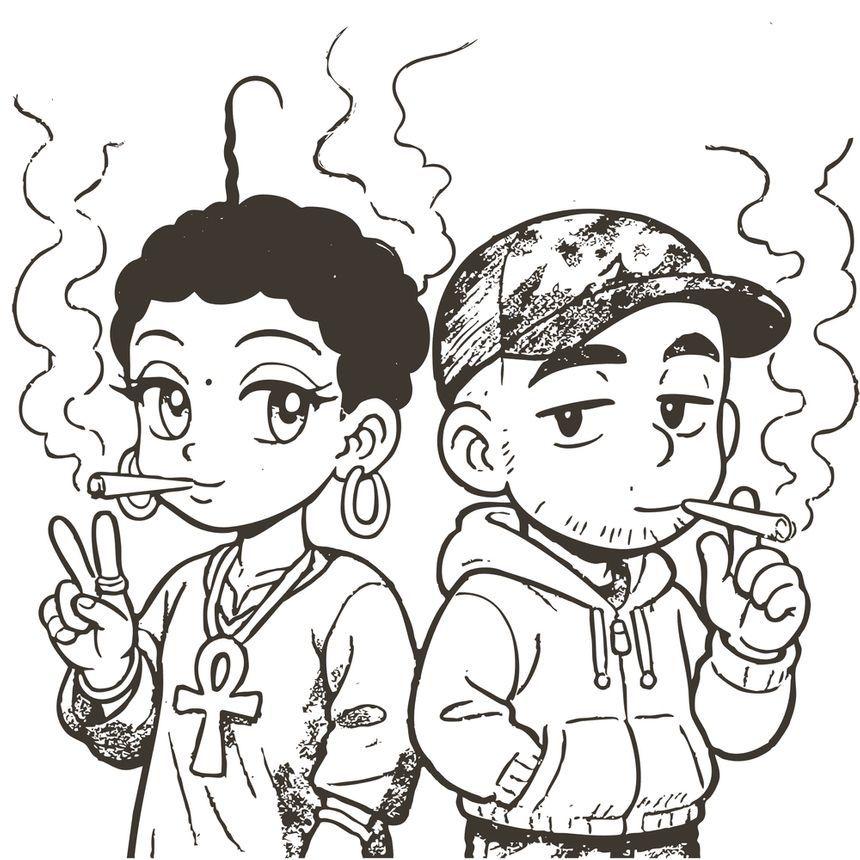 Portada de Sencillo/EP "Abi & Alan (feat. The Alchemist)", de Erykah Badu