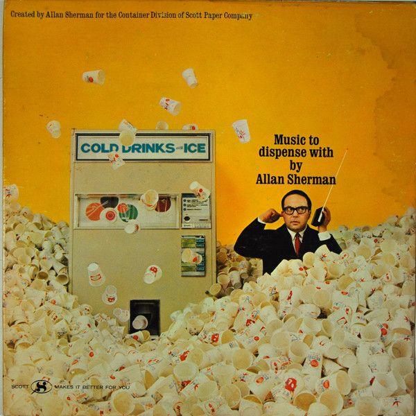 Portada de Álbum "Music To Dispense With", de Allan Sherman