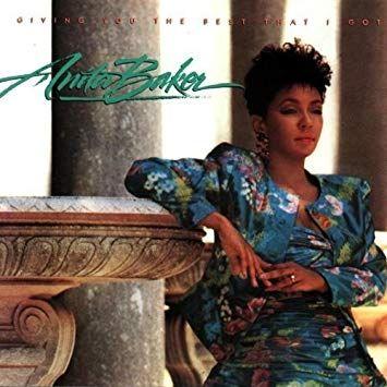 Portada de Álbum "Giving You The Best That I Got", de Anita Baker