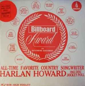 Portada de Álbum "Billboard Award Album", de Harlan Howard