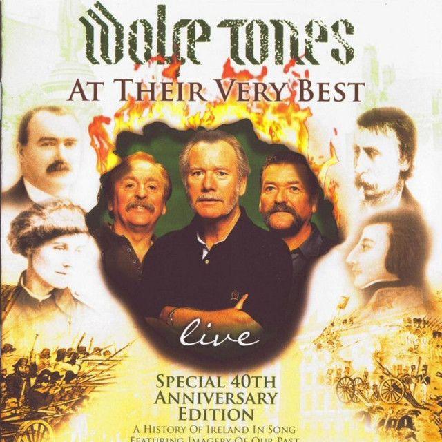 Portada de Álbum "At Their Very Best - Live", de The Wolfe Tones