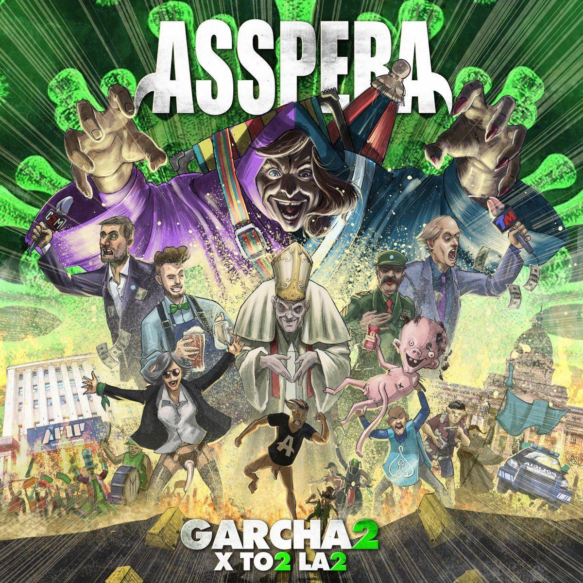 Capa do Álbum "Garcha2 X To2 La2", de Asspera