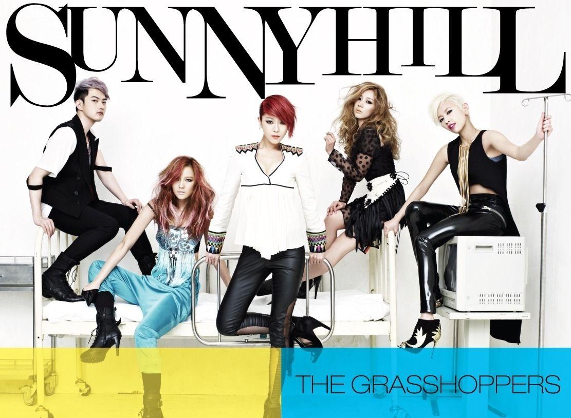 Capa do Álbum "The Grasshoppers", de Sunny Hill
