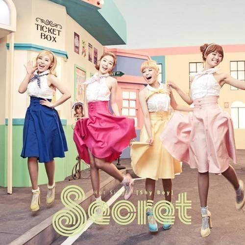 Portada de Álbum "Shy Boy", de SECRET (K-pop)