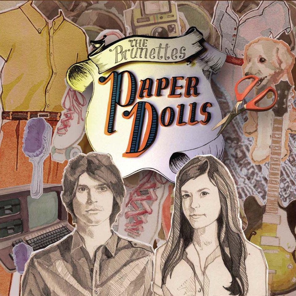 Portada de Álbum "Paper Dolls", de The Brunettes