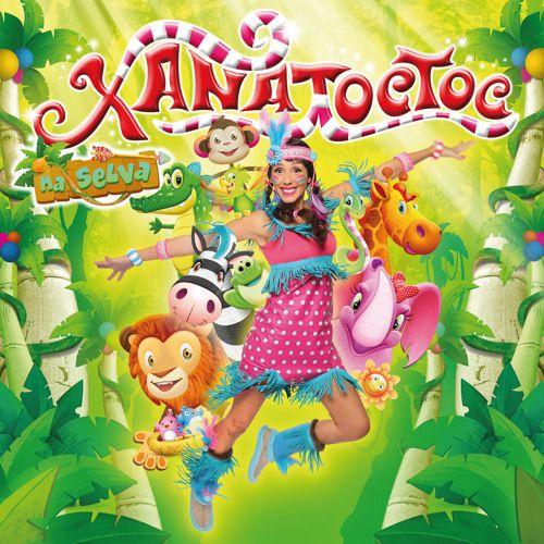 Capa do Álbum "Na Selva", de Xana Toc Toc