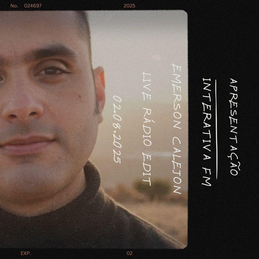 Portada de Álbum "Entre Voz e Frequencia (Ao Vivo)", de Emerson Calejon