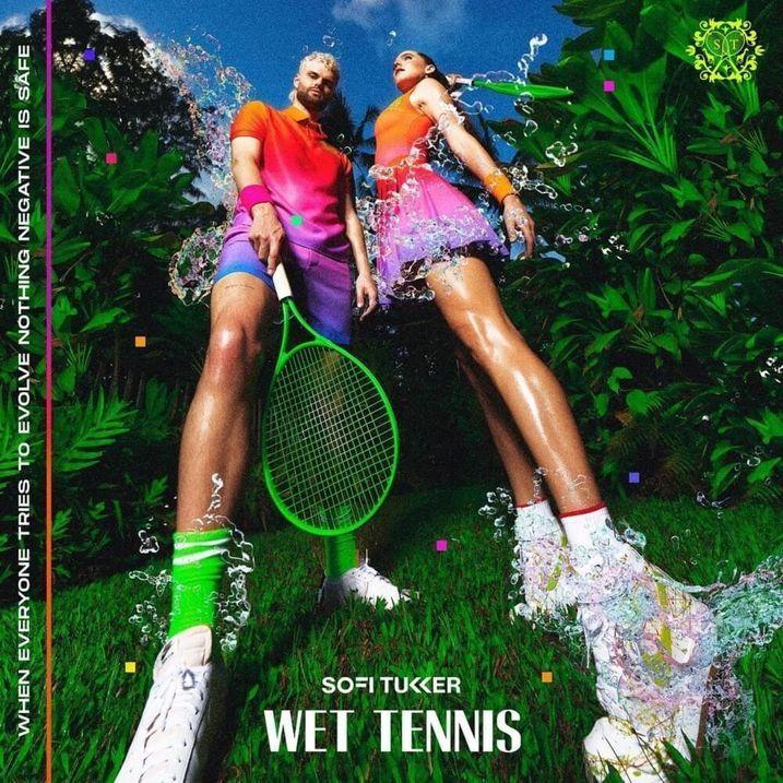 Portada de Álbum "WET TENNIS", de Sofi Tukker
