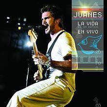 Portada de Álbum "La Vida Es Un Ratico En Vivo", de Juanes