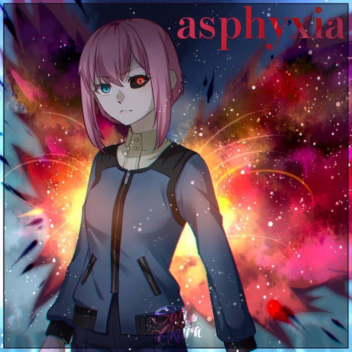 Portada de Sencillo/EP "asphyxia", de Sati Akura