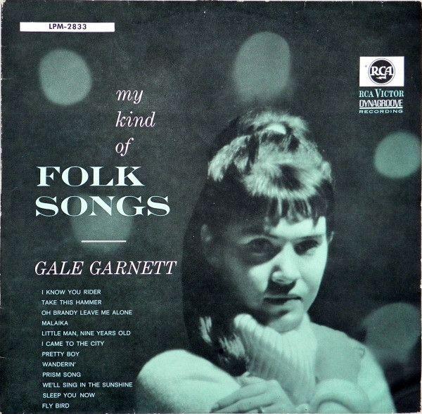 Portada de Álbum "My Kind Of Folk Songs", de Garnett Gale