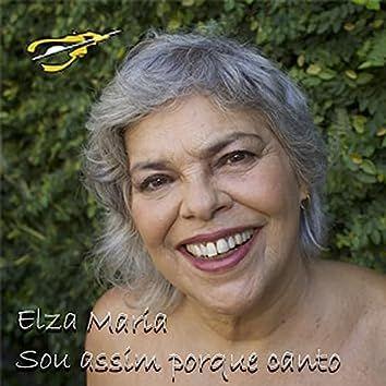 Portada de Sencillo/EP "Sou Assim Porque Canto", de Elza Maria
