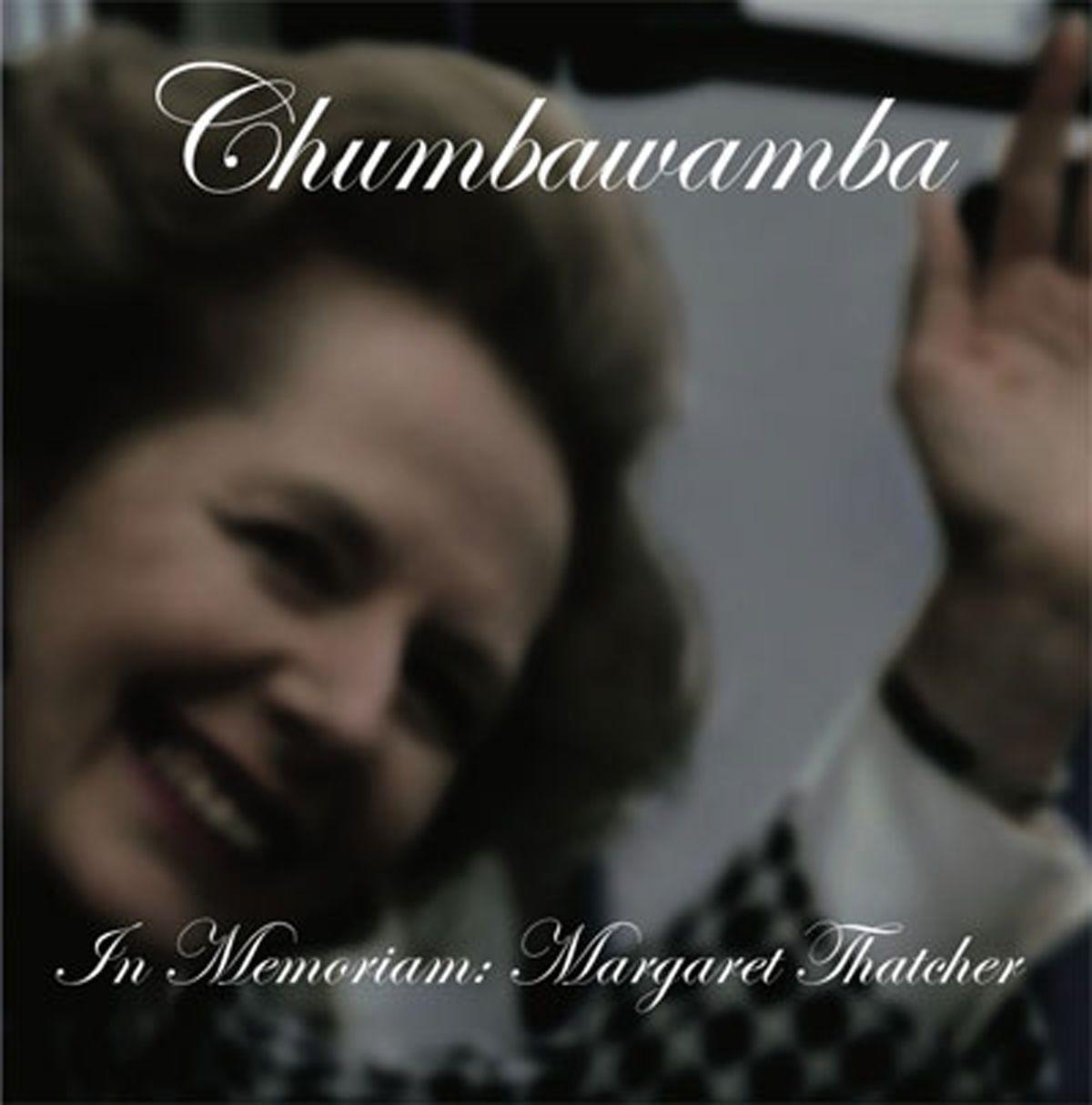 Portada de Álbum "in Memorian: Margareth Tatcher", de Chumbawamba