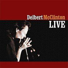 Portada de Álbum "Live", de Delbert McClinton