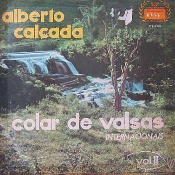 Capa do Álbum "Colar de Valsas Internacionais (Vol. 3)", de Alberto Calçada
