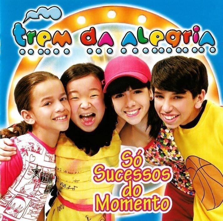 Capa do Álbum "Só Sucessos do Momento", de Trem da Alegria