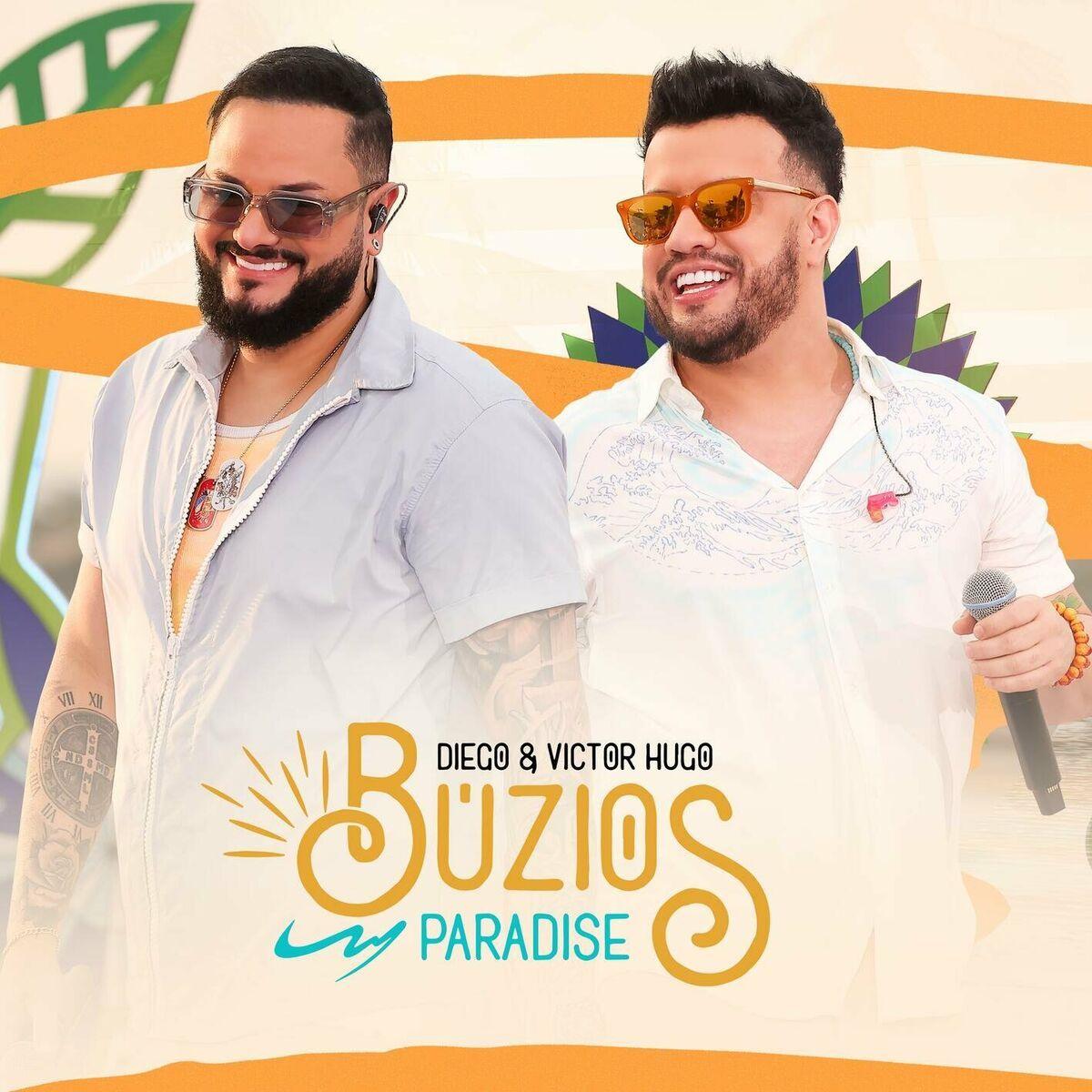 Portada de Álbum "Buzios Paradise", de Diego e Victor Hugo
