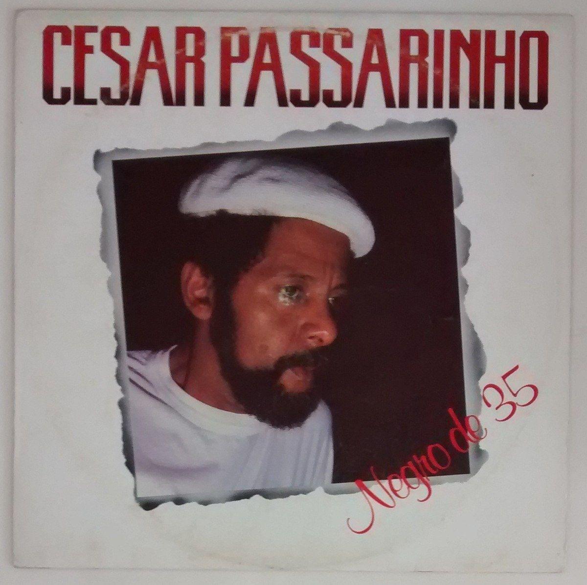 Portada de Álbum "Negro de 35", de César Passarinho