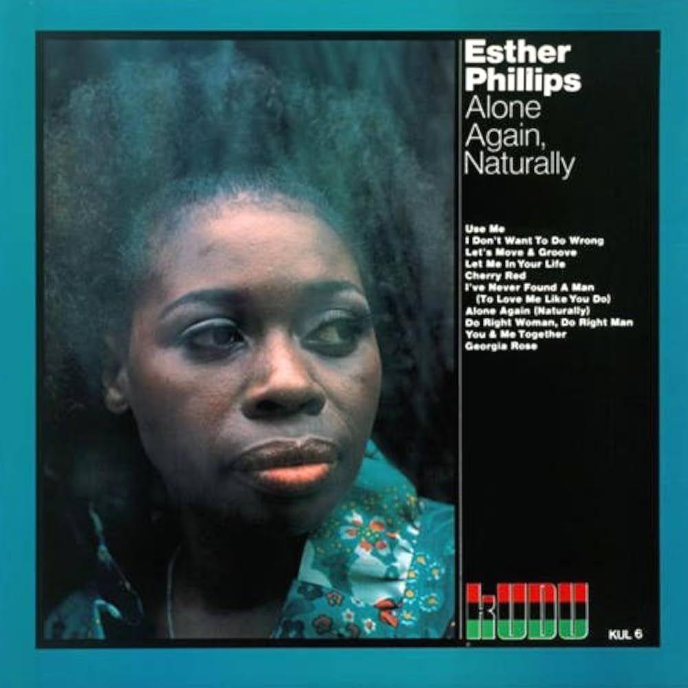 Capa do Álbum "Alone Again, Naturally", de Esther Phillips