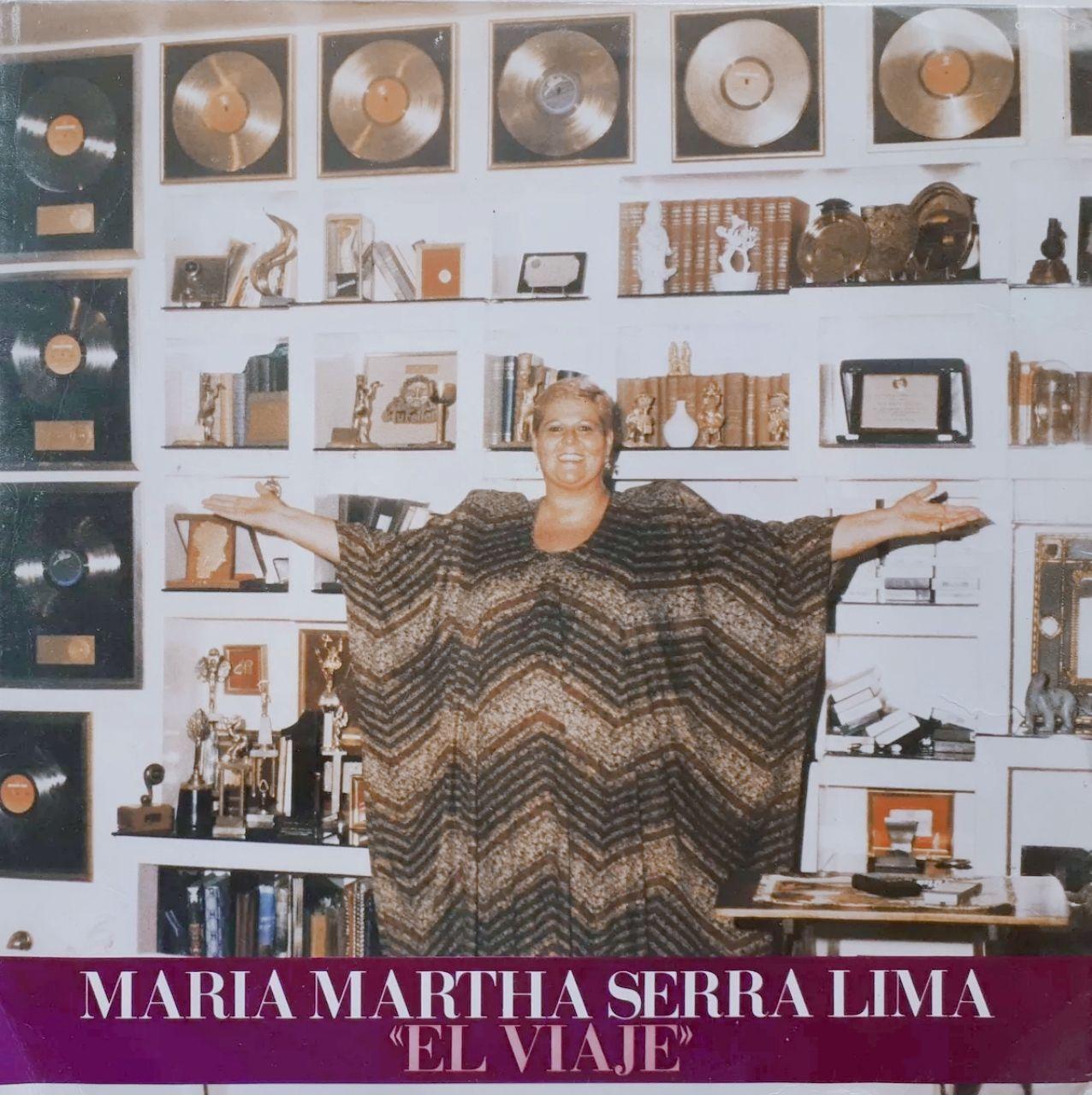 Portada de Álbum "El Viaje", de María Martha Serra Lima