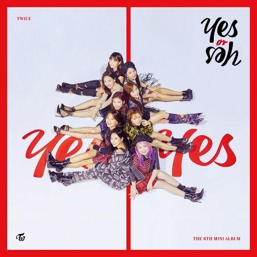 Portada de Álbum "YES or YES", de TWICE