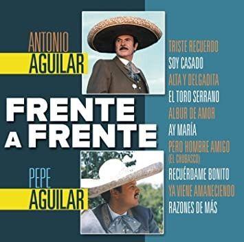 Portada de Álbum "Frente A Frente", de Pepe Aguilar