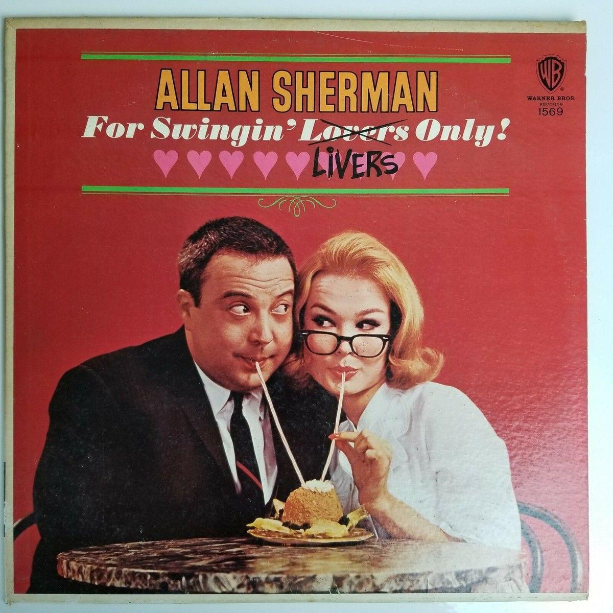 Portada de Álbum "For Swingin' Livers Only!", de Allan Sherman